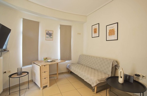 Chaidari Apartment | Filoxenia Modern Apt with Balcony near Athens Ctr