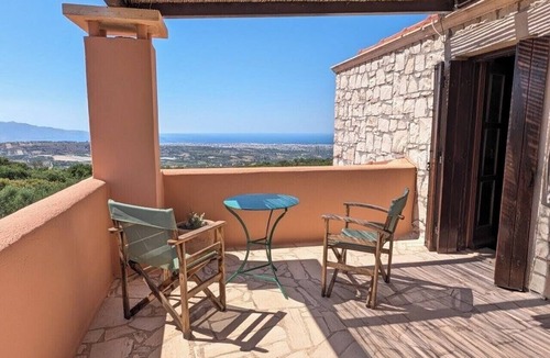 Kounavi Villa | Fyllosia Villa by Cretan Retreat: Private Panoramic Sea & Mountain Views