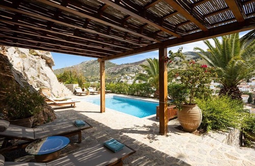Hydra House | Historic Mansion with Private Pool & Stunning Sea Views