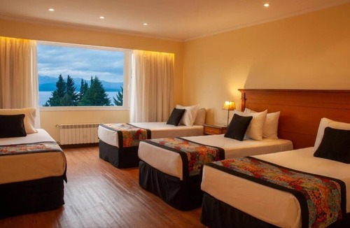 San Carlos de Bariloche Hotel | Lake View Quadruple Stay with Free Breakfast, Spa & Wellness Center