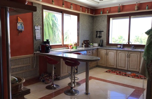 Zouada Villa | Large villa by the sea with large pool