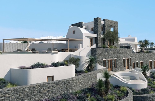 Oia Villa | Lush Pool Villa with Sunset & Sea View by Santo Collection, The Villas