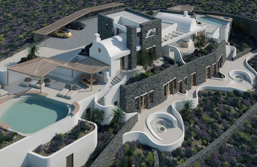 Oia Villa | Lush Pool Villa with Sunset & Sea View by Santo Collection, The Villas