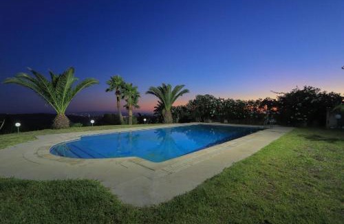 Al Bahraoyine Villa | Luxury Villa 4-Bedroom Estate with Panoramic Tanger Bay Sea View, Private Pool, Garden