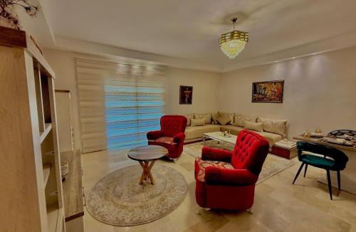 Agadir City Center Apartment | Marina Agadir Luxury Apartment with Mountain View & Pool Access