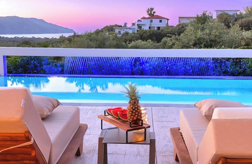 Filaki Villa | Minoas Lake Villa 2 Heated Pools 18 guests