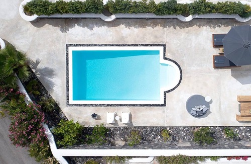 Exo Gialos Villa | Modern & Comfortable Santorini Villa | 3 Bedrooms | Villa Aqua | Private Pool &.