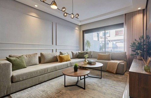 Casablanca Apartment | Modern Elegance: 3 Bed Escape in Trendy Casablanca