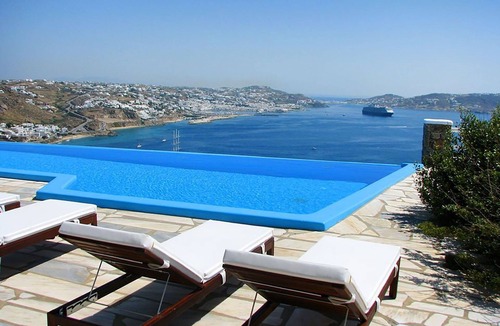 Agios Stefanos House | My Rental Homes - The Rose Flat shared pool air conditioning