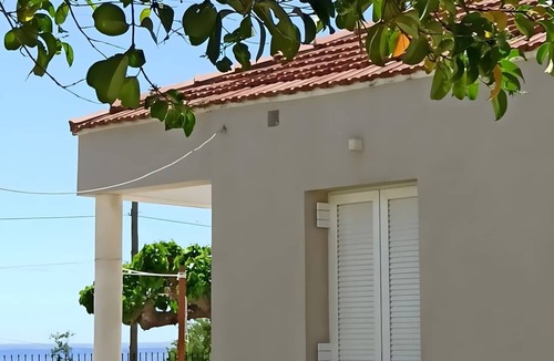 Gefira Mpania House | Nafpaktos The Home Country House with Sea View, Private Terrace & Air Conditioning