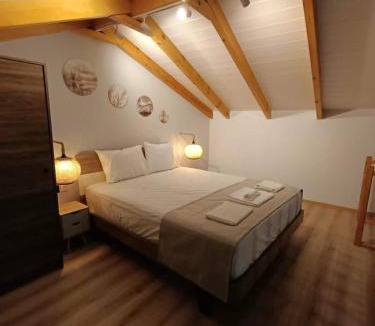 Lepoura House | Peaceful Loft Retreat with Modern Design