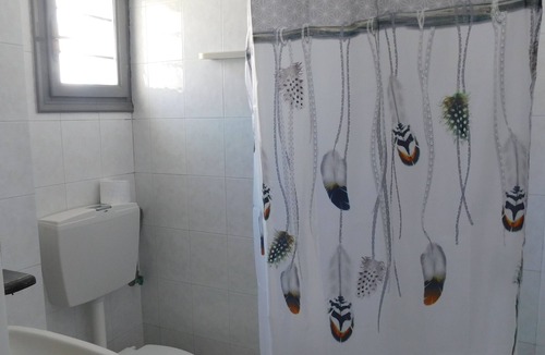 Perissa House | Perissa Art Villa - Kitchen & Washing Machine