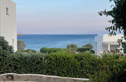 Chrissi Akti House | Picturesque home with amazing view