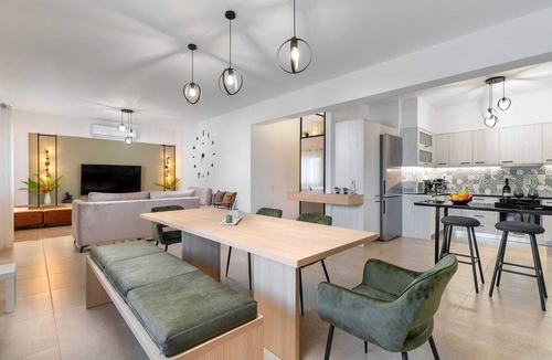 Agios Nikolaos Apartment | Ria Oasis Residence, Luxury 3-Bedroom Apartment with Private Pool