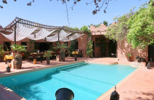 Marrakech Villa | Riad of charm any comfort with swimming pool without opposite and big sported garden.