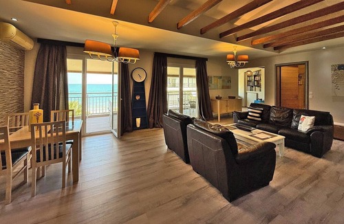 Katerini Apartment | SkyView Paralia, Apartment with View and Balcony