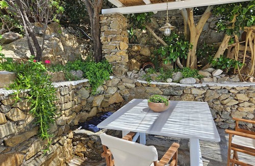 Ano Mera House | Stylish Traditional Village Stone House with Garden - Mykonos