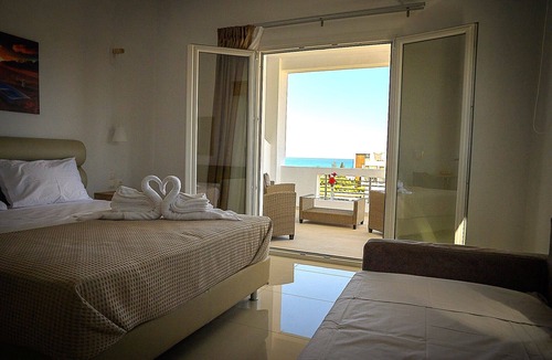 Gouves Apartment | Sunsea studios close to the beach- Seaview studio 4