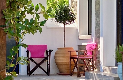 Karystos House | Svolis Townhouse - Urban Oasis with Pool & Garden