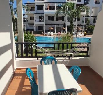 Cabo Negro Apartment | Tamuda Golf pool view