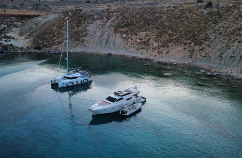 Lindos Boat Rental | The Duke Superyacht - LINDIAN