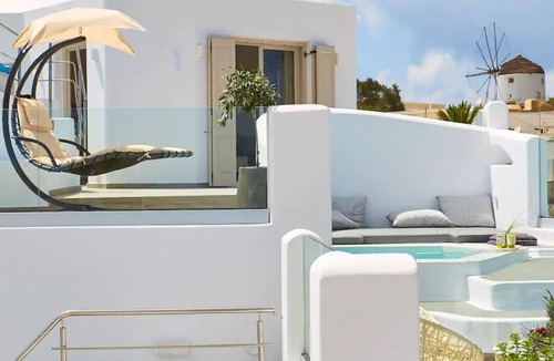 Messaria Villa | The King's Throne house with Jacuzzi & Sea view
