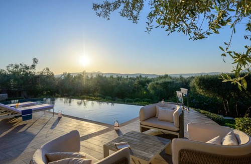 Tragana Villa | The Olive Retreat Villa pool treehouse sleeps 10
