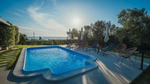 Nikita Villa | Thea Sea View Private Pool Villa, Nikiti