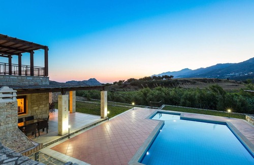 Lefkogeia House | Traditional Cretan Stone Villa, Intimate Spaces & Private Pool, Family Friendly