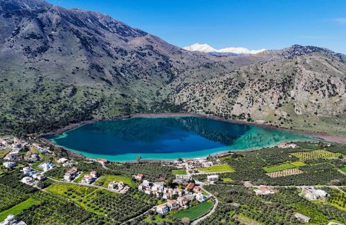 Kavallos Villa | Tranquil Escape Near Lake Swim, Sunsets & Relax