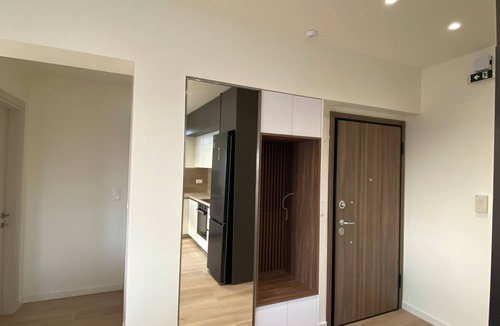 Peristeri Apartment | Two-bedrooms luxury penthouse. Includes sunny terrace with dining area, sunbeds.