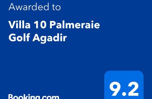 Agadir Villa | Villa 10 Palmeraie Golf Agadir