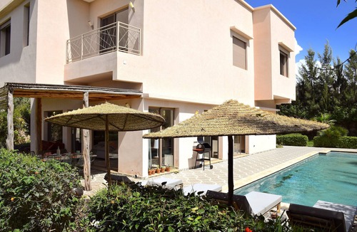 Sidi Kaouki Villa | Villa Akdhar - Breakfast - green & bright