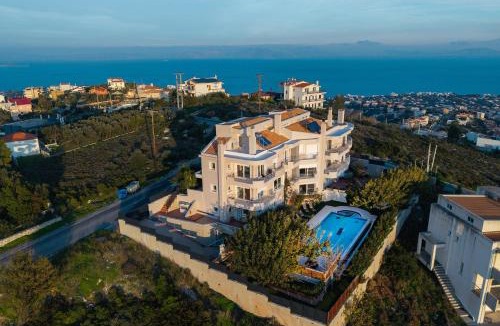 Nea Makri Villa | Villa Bijoux SeaView Pool near Athens airport