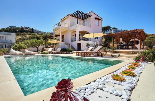 Agia Pelagia Villa | Villa Caress - sea view escape with private pool