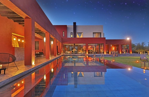 Ghmate Villa | Villa Luxe Marrakech 7 rooms heated swimming pool jaccuzi hammam 30 mn Marrakech