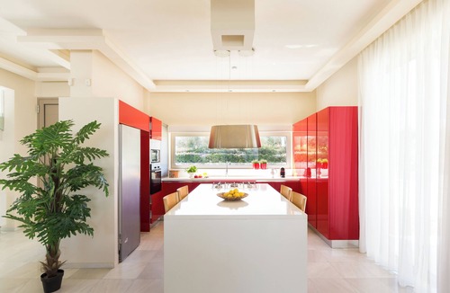 Rethymno Villa | Villa Mia Heated pool Pickleball court kids area Center 8' min beach 2km