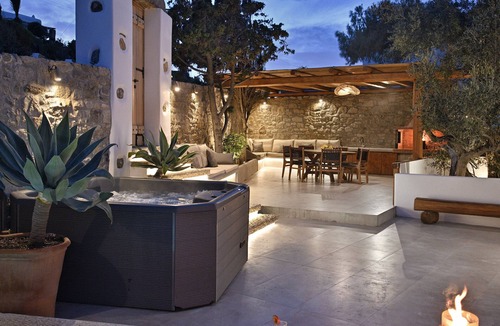 Ornos Villa | Villa Mykonos Heaven - Sea View & Outdoor Hot Tub