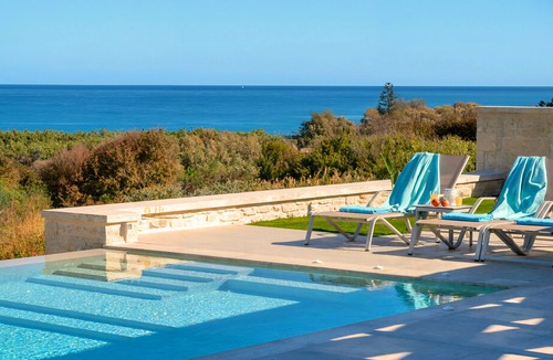 Filaki Villa | Vista Mare Gold Villa Heated Pool