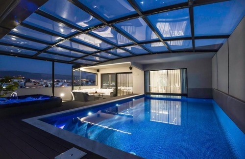 Kolokinthou Apartment | Zambelis Athens Penthouse Spa