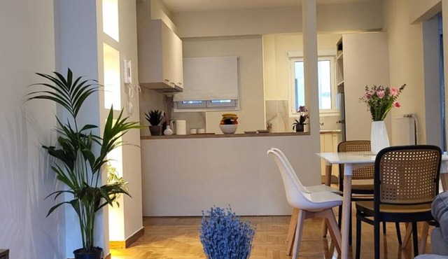 2 bd renovated flat at acropolis