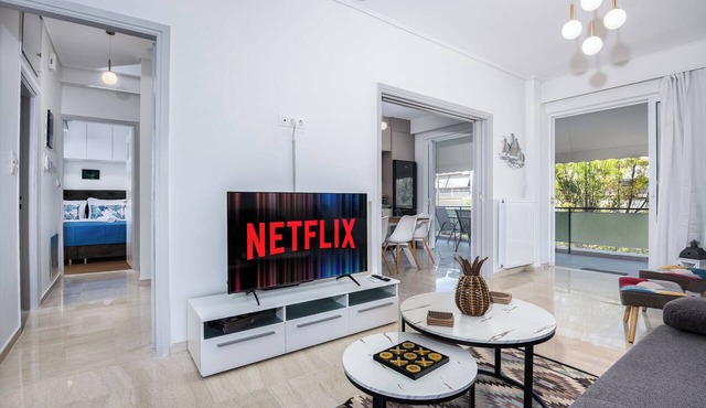 Amphitryon Residence | 2BR Apartment in Glyfada in Glifada