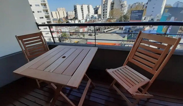 Delicate studio with Front view in Buenos Aires