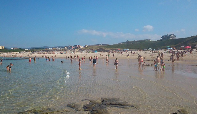 Duplex with terrace on the beach of Rapadoira, Foz (Galicia) in Foz