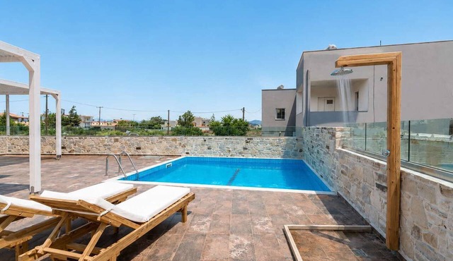ELMARA Crete Beachside Villa 3 with Private Pool