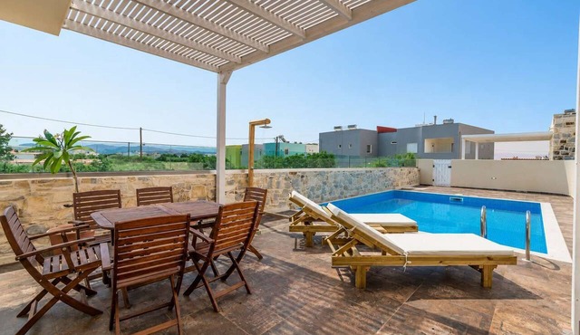 ELMARA Lux Seaside Villa 1, Private Pool in Crete