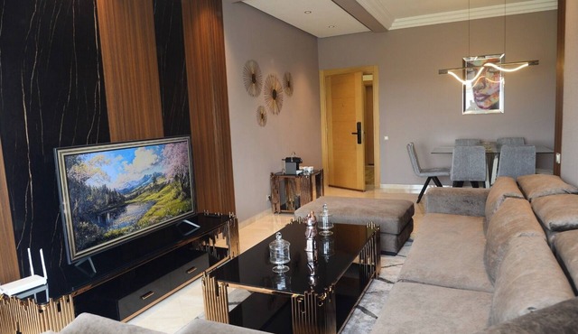 Luxurious apartment with waterfront pool in Sidi Rahal Chatai