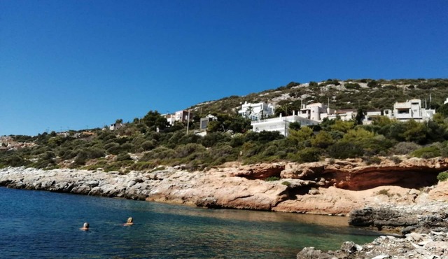 Luxurious stone built villa with panoramic views to the Aegean!