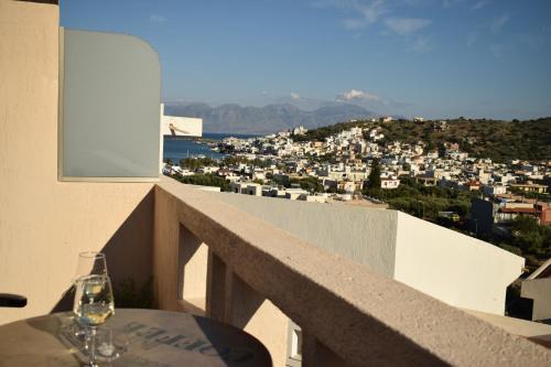 Mirabello Studio with Panoramic Sea View - Elounda