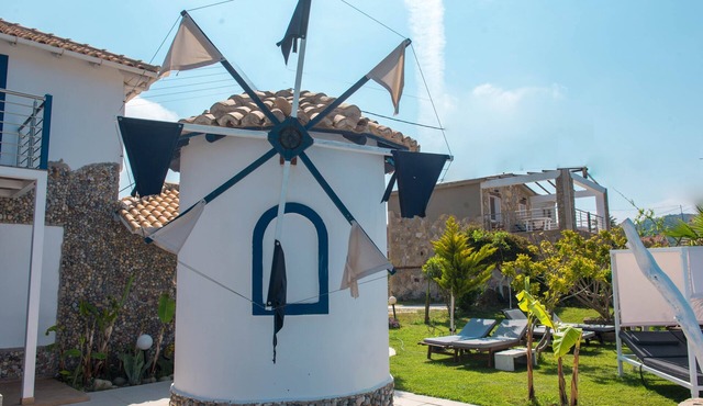 'Mirage Arillas Studio Type B12' with Sea View, Shared Pool & Wi-Fi in corfu